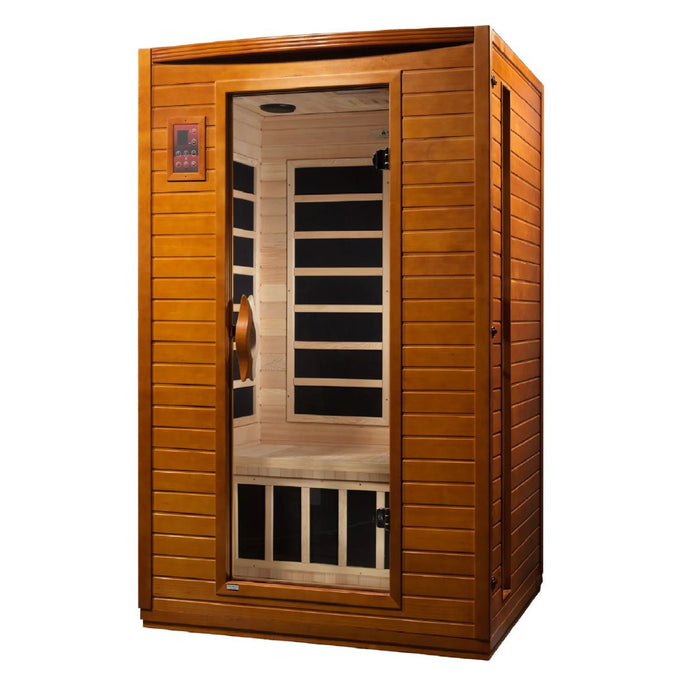 Dynamic Versailles 2-person Low EMF Infrared Sauna Right Side