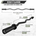 EZ Curl Barbell With Knurled Grip Major Fitness