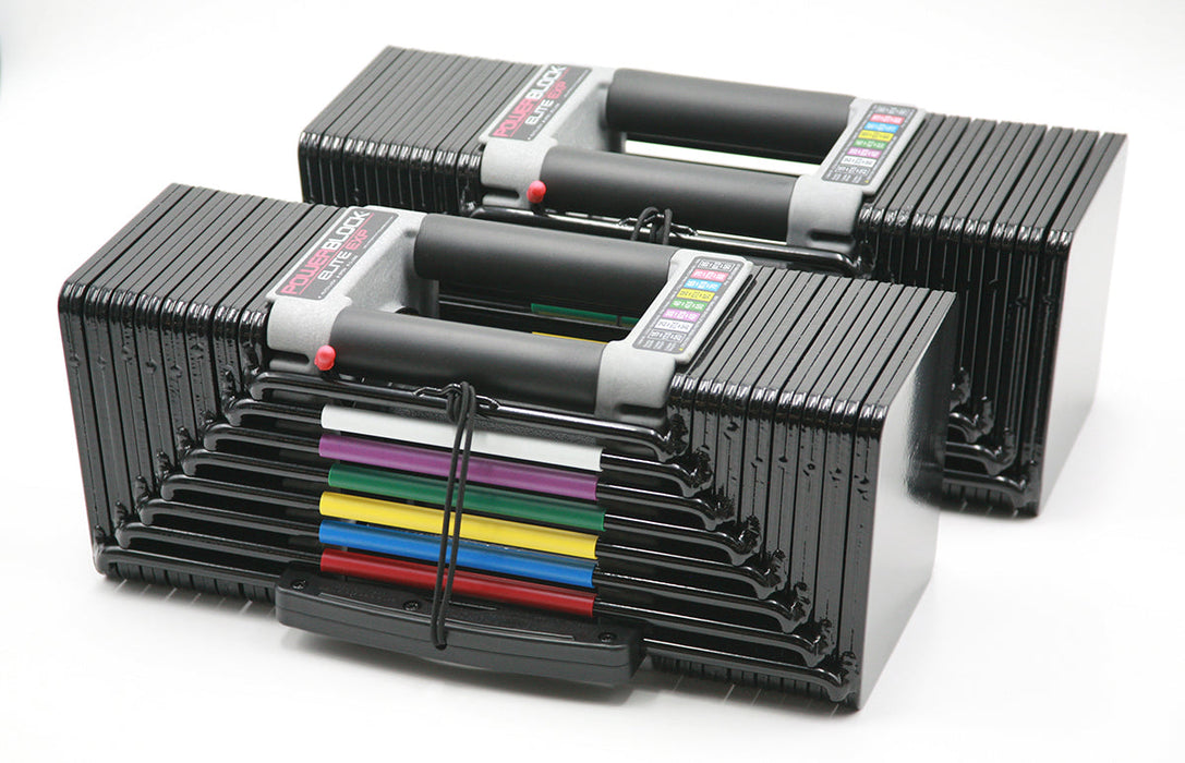 Powerblock Machine Powerblock Elite EXP Adjustable Dumbbell Set — Select Fitness