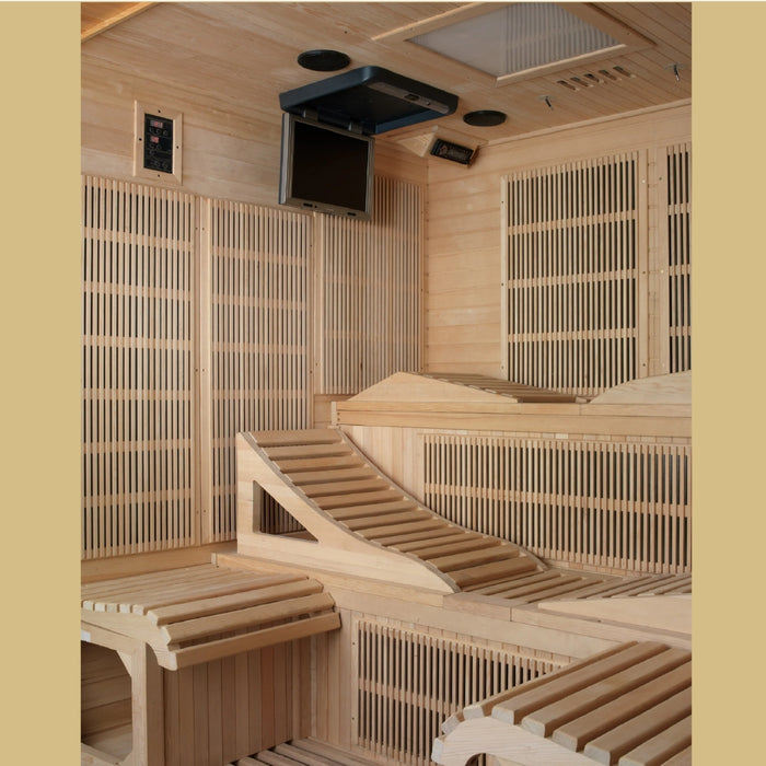 Far Infrared Sauna GDI-6996-01-Inside View