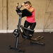 Female Workout Using AbCoaster CS1500