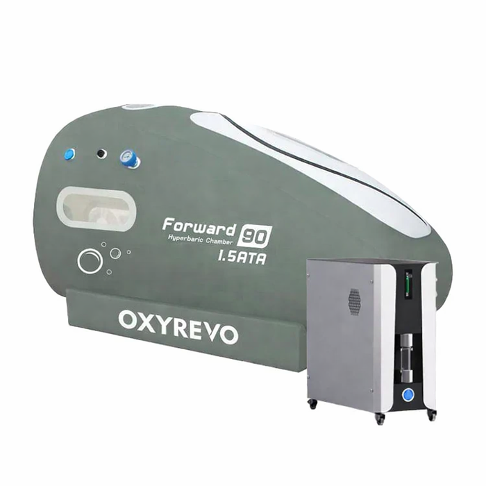 OxyRevo Forward 90 Pro - 1.5ATA Sitting Soft Shell Hyperbaric Chamber