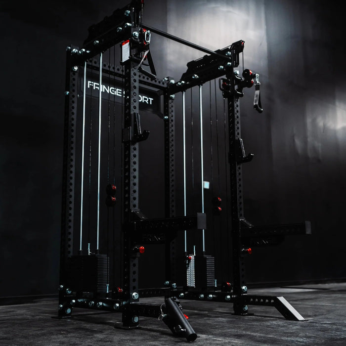 Fringe Sport Dane 2 0 Half Rack Trainer Full Set