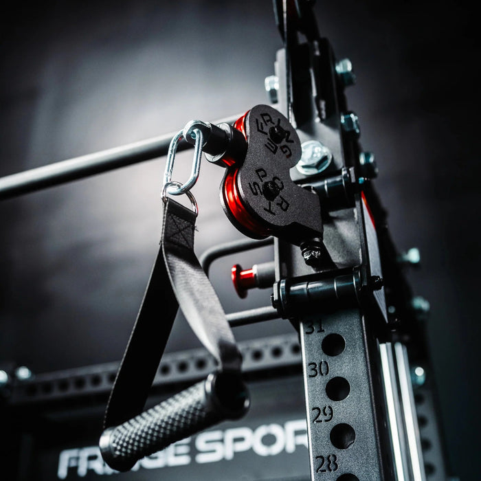 Fringe Sport Dane 2 0 Half Rack With Pulley System