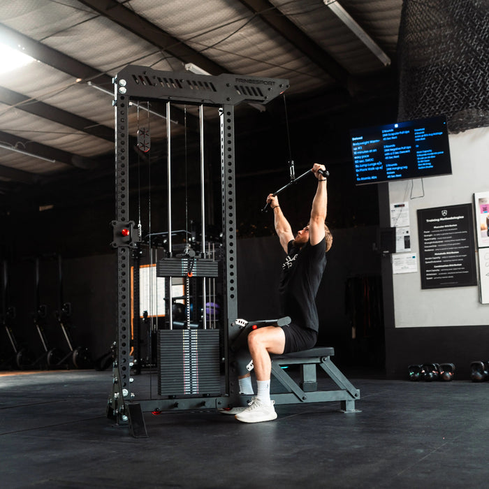 Fringe Sport The Walrus Single Tower Lat Pulldown Workout Machine