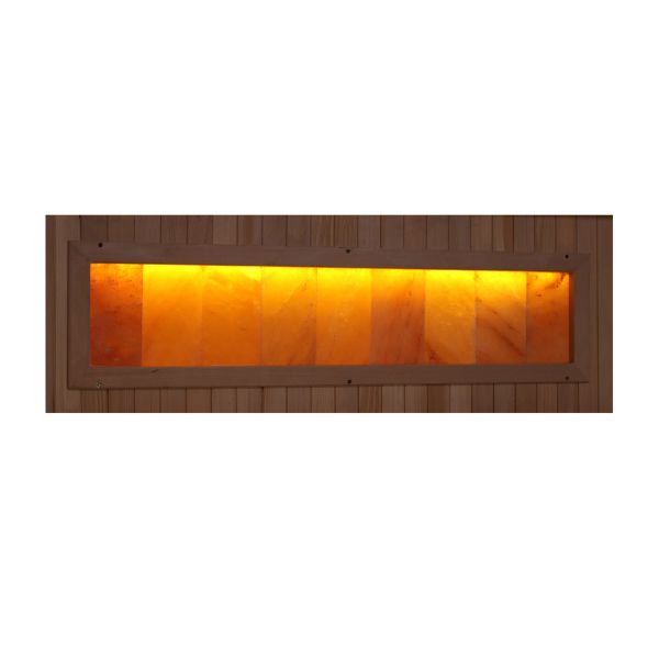 Full Spectrum Near Zero EMF FAR Infrared Sauna Himalayan Salt Bar