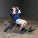GAB300B Semi Recumbent Ab Bench By Body Solid
