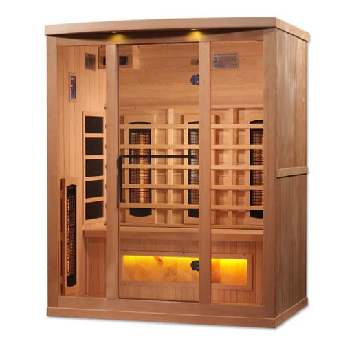 GDI-8030-02 3-Person Full Spectrum PureTech Near Zero EMF FAR Infrared Sauna