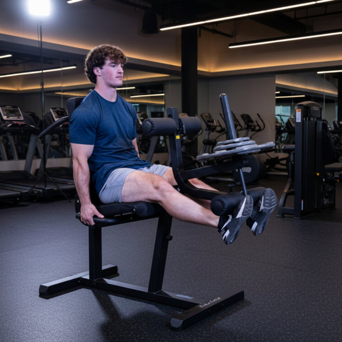 GLCE365B Seated Leg Extension & Supine Curl Body-Solid Leg Workout