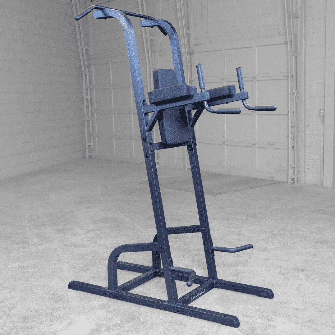 Body-Solid Powerline Vertical Knee Raise Chin Dip Power Tower Kopen