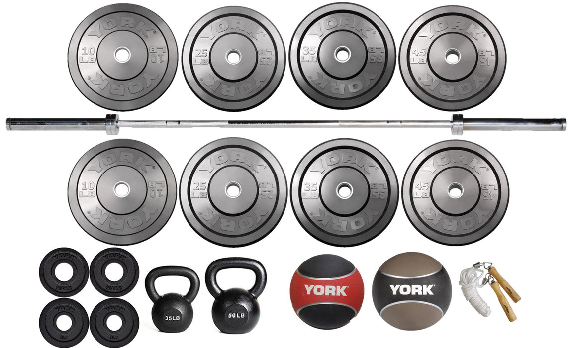 York Starter Garage Gym Package