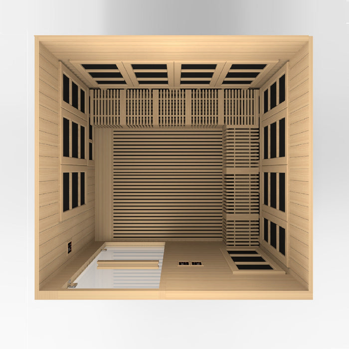 Golden Designs Catalonia Sauna Top View