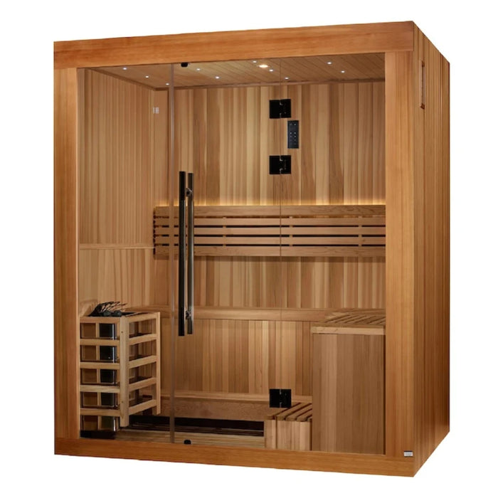 Golden Designs Copenhagen 3-Person Sauna