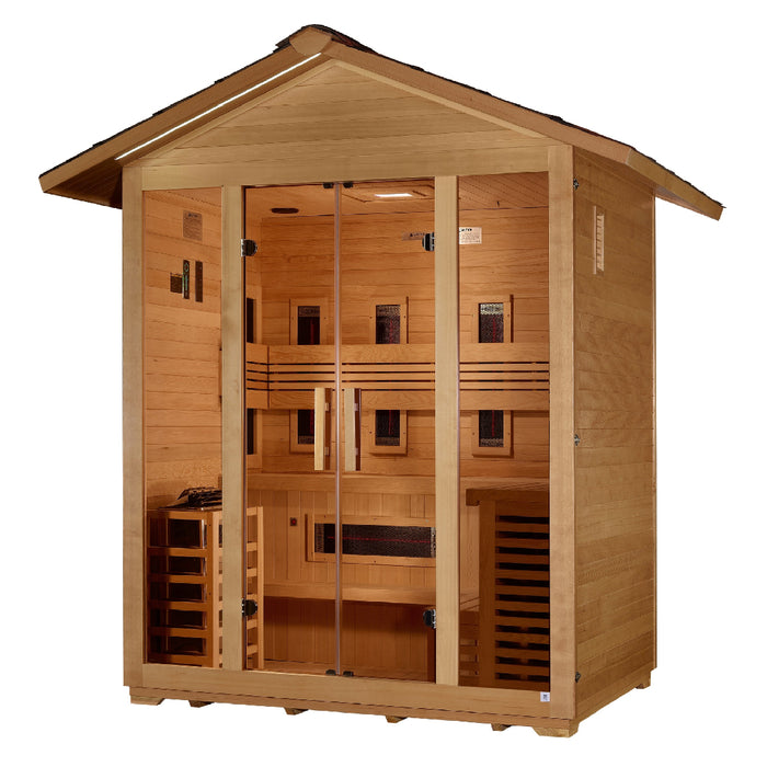 Golden Designs Gargellen 5-Person Sauna