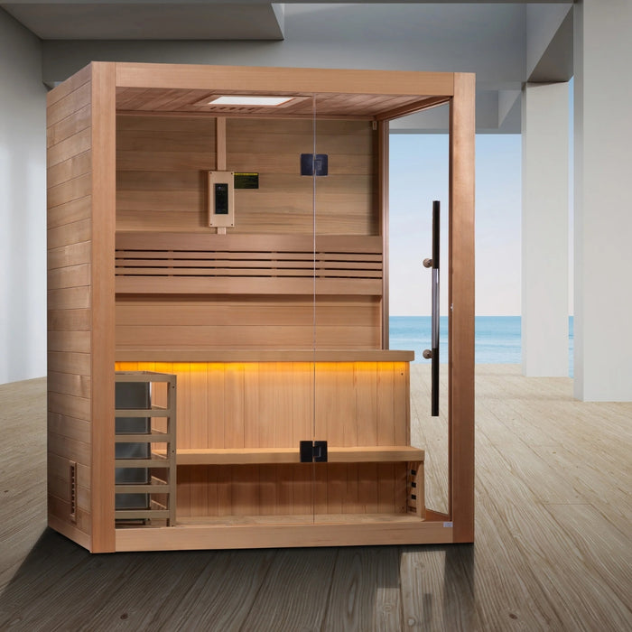 Golden Designs Hanko Edition 2-Person Indoor Sauna