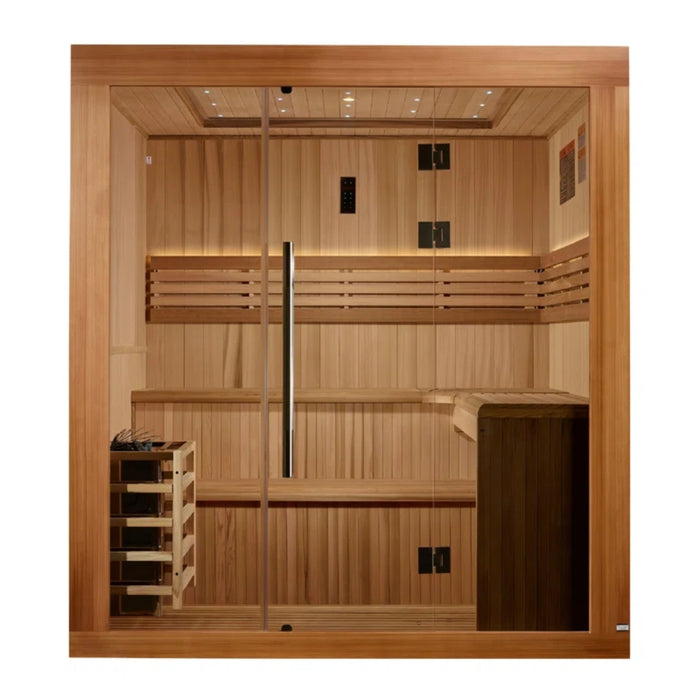 Golden Designs Osla 6-Person Traditional Steam Sauna