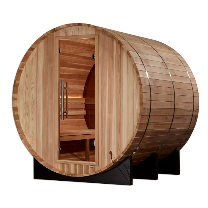 Golden Designs Zurich 4-Person Barrel Sauna