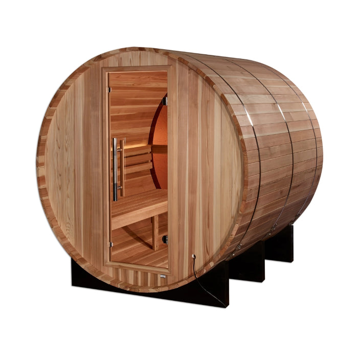 Golden Designs Zurich 4-Person Outdoor Barrel Sauna