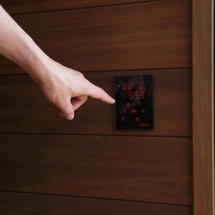 Harvia Xenio Club/Spirit/Cilindro/Virta Digital Sauna Heater Control w/ WiFi and Power Unit and Temp/Humidity Sensor Kit | CX30-U1-U3-XW / CX45-U1-U3-XW