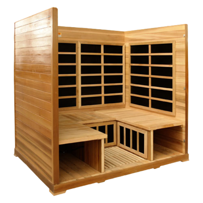 HealthSmart FAR Infrared Sauna Family Size 4 Person
