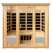 HealthSmart Luxury 4 Person Infrared Sauna With LED