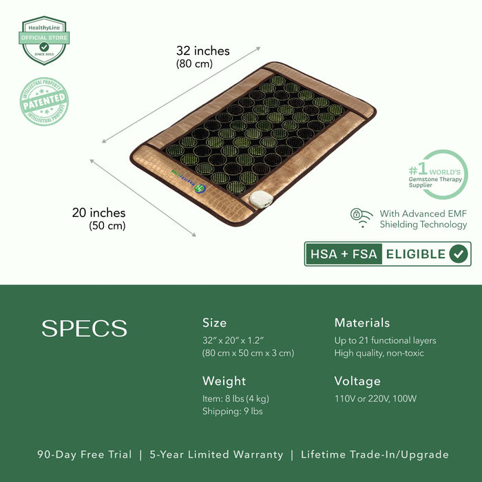 HealthyLine MESH Series Far Infrared Pad Portable