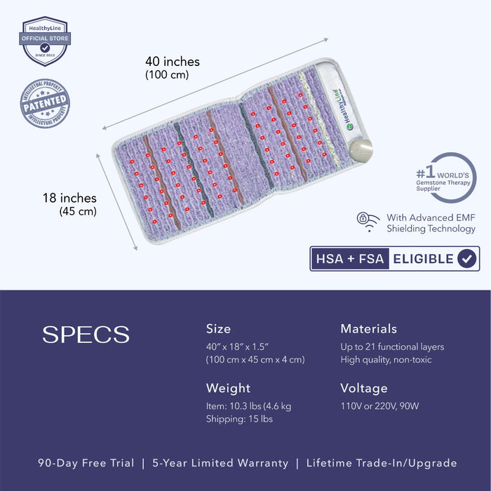 HealthyLine Platinum Series Multi Layer Healing Mat