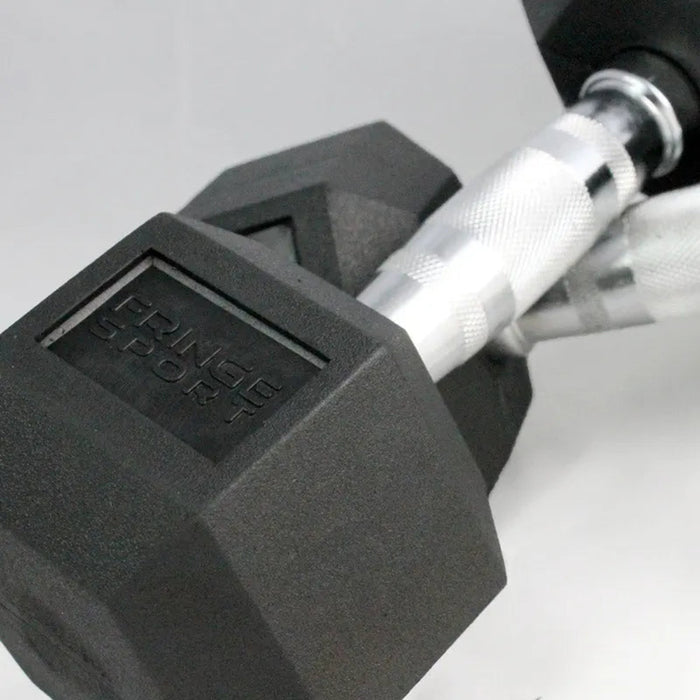 Hex Dumbbells Virgin Rubber