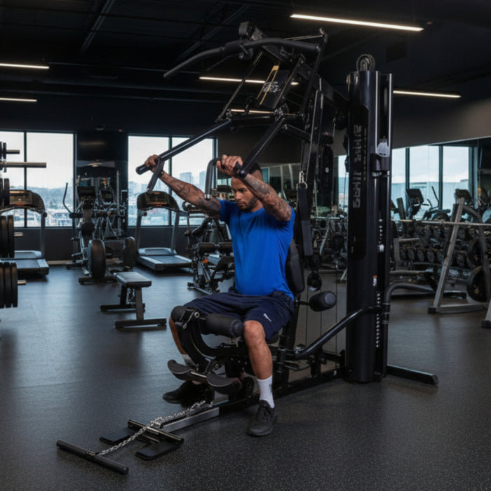 Home Gym Body Solid G6BR Chest Press Exercise