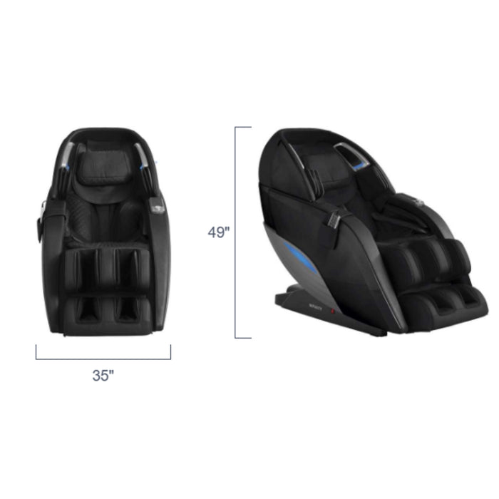 Infinity Dynasty 4D Massage Chair Dimensions