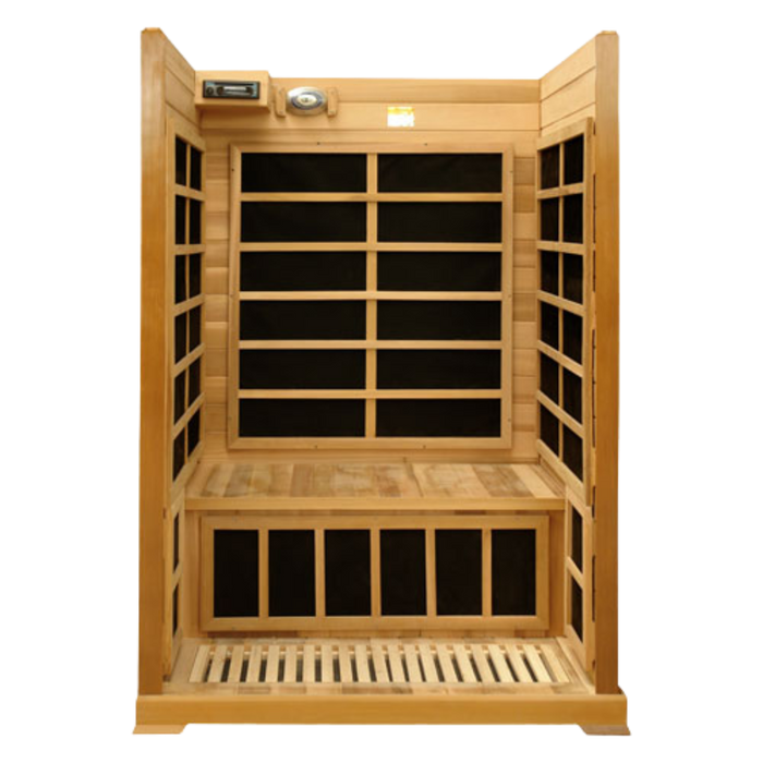 Infrared Sauna 2 Person HealthSmart Therapeutic Heat