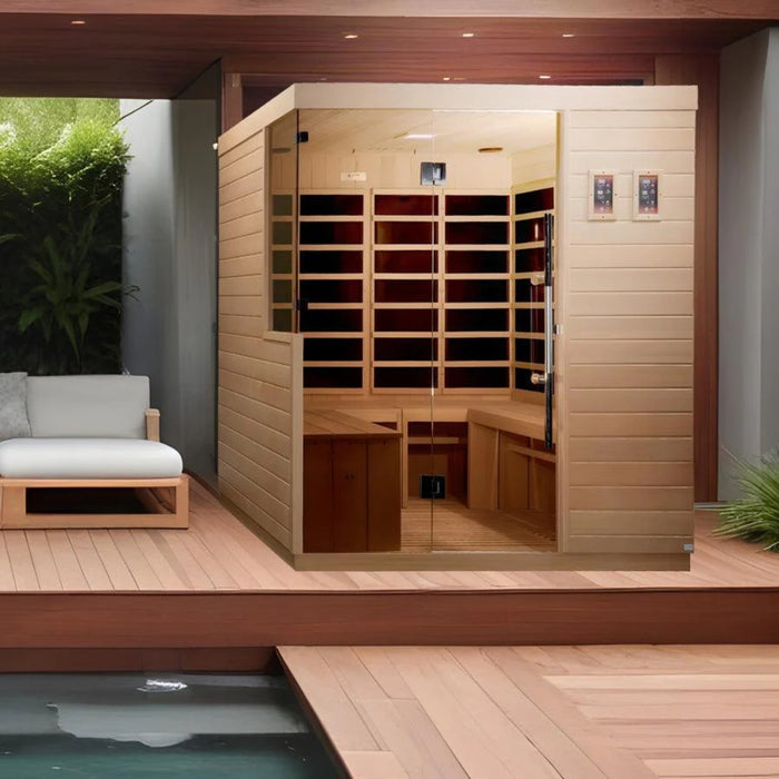 La Sagrada 6-person Ultra Low EMF FAR Sauna