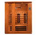 Lugano 3-Person Full Spectrum Infrared Sauna Canadian Hemlock