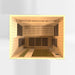 Lugano 3 Person Low EMF FAR Infrared Sauna Top View