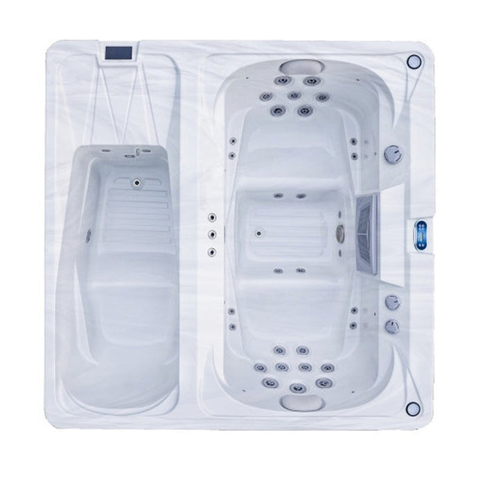 Luxury Spas Marquis 3-Person Hot and Cold Spa