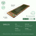 MESH Series Therapeutic Heating Mat By HealthyLine