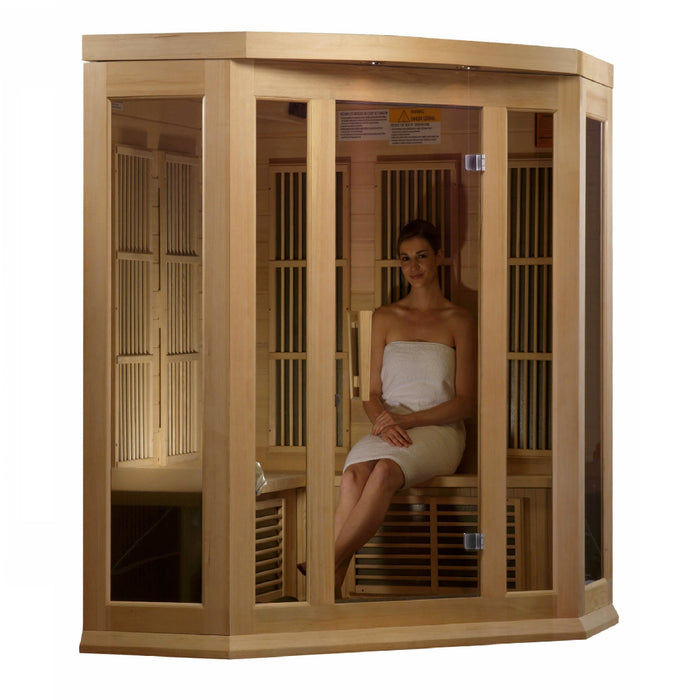 MX-K356-01 Maxxus Sauna In Use