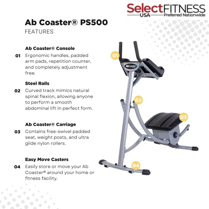 Main Features Of Ab Coaster PS500B