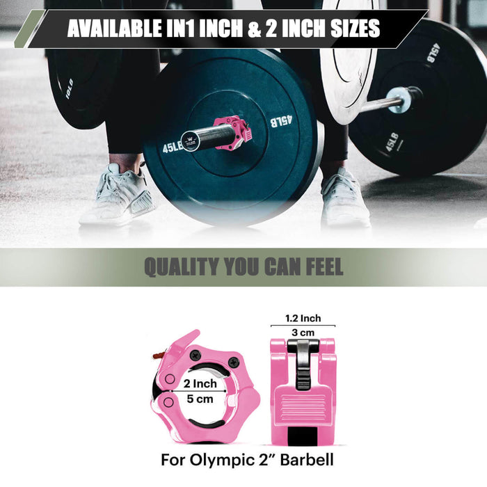 Major Fitness Aluminum Barbell Collars