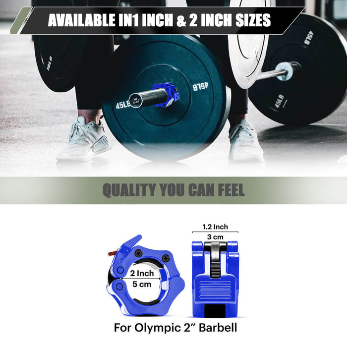 Major Fitness Barbell Collars For Powerlifting