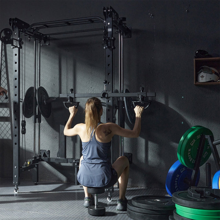 Major Fitness Handle Bar Attachment For Cable Machine