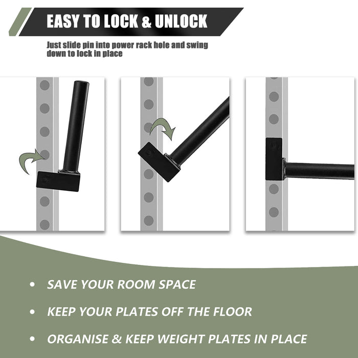 Major Fitness Plate Storage Holder Attachment Features