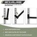 Major Fitness Plate Storage Holder Attachment Features