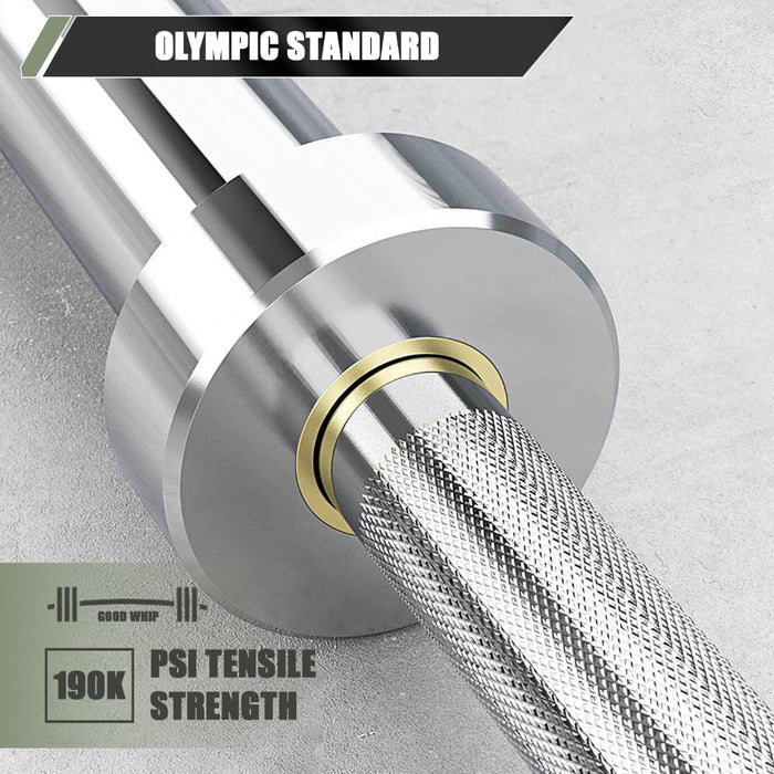 Major Fitness Powerlifting 7FT Olympic Barbell