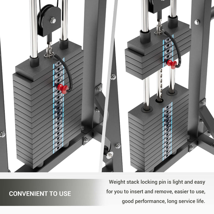 Major Fitness Selectorized Weight Stack