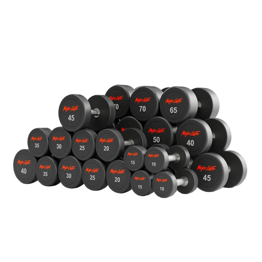 Major Fitness Urethane Dumbbell Set