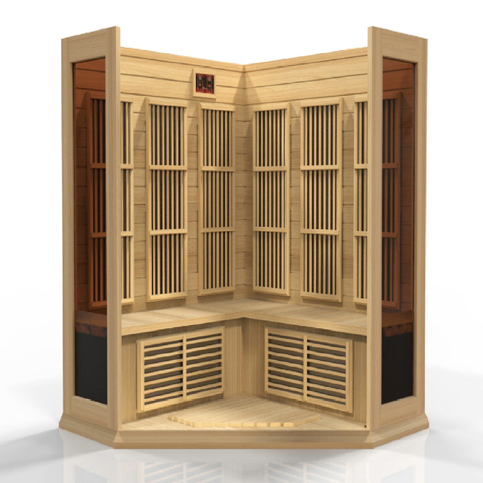 Maxxus Low EMF MX-K356-01 FAR Infrared Sauna Interior