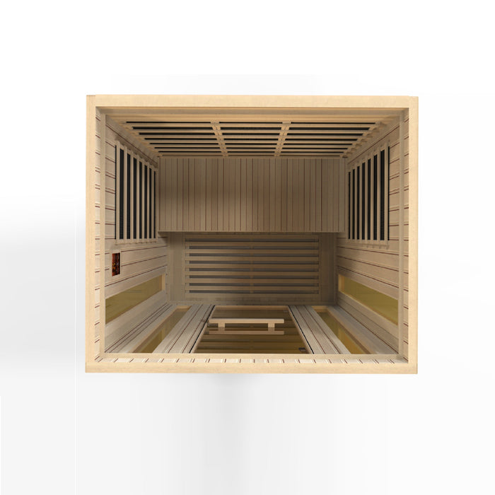 Maxxus Trinity Dual Tech Sauna Top View