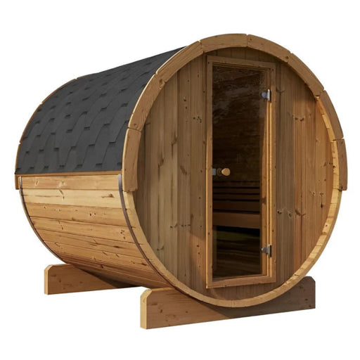 Model E8 6-Person Barrel Sauna