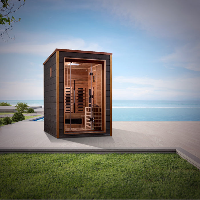 Nora 2-Person Outdoor Hybrid Sauna